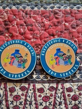 Sesame Street 'Everything I Know I Learned on the Streets Coasters